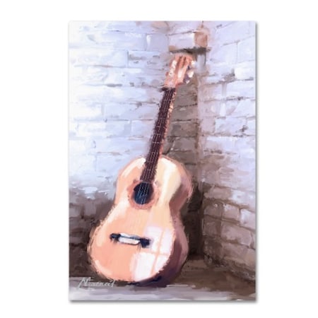 The Macneil Studio 'Guitar' Canvas Art,22x32